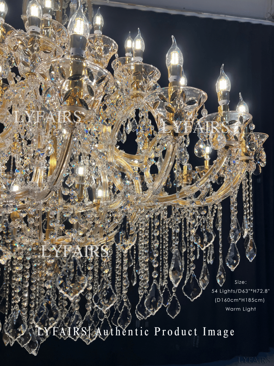 Grand Imperial Crystal Palace Chandelier for Mansion/Hotel Lobby/Banquet Hall