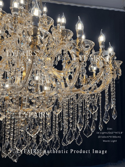 Grand Imperial Crystal Palace Chandelier for Mansion/Hotel Lobby/Banquet Hall