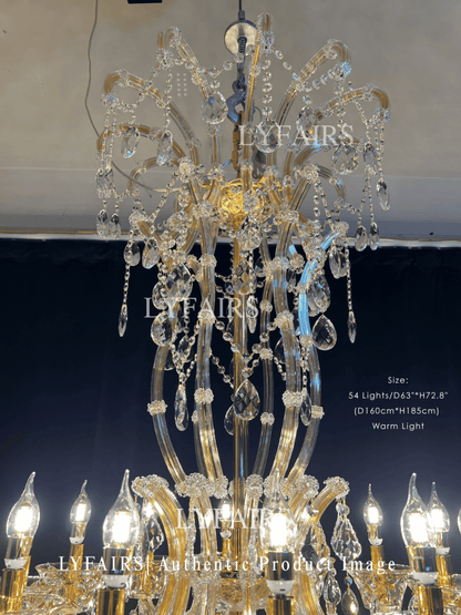 Grand Imperial Crystal Palace Chandelier for Mansion/Hotel Lobby/Banquet Hall