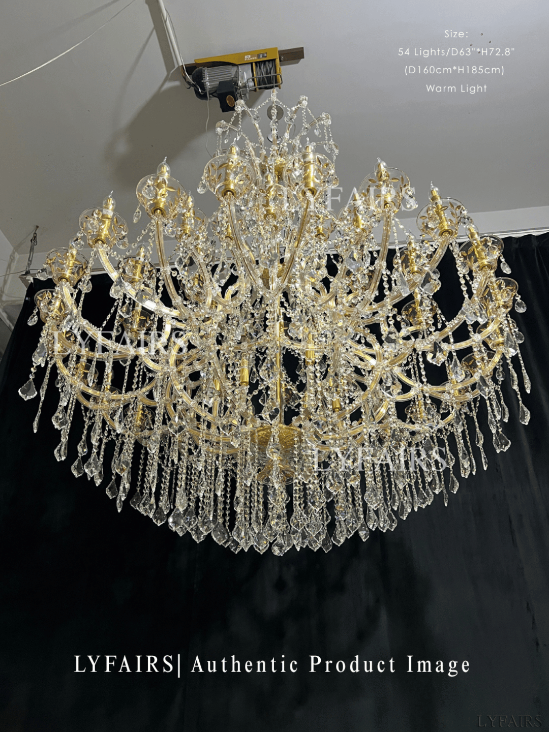 Grand Imperial Crystal Palace Chandelier for Mansion/Hotel Lobby/Banquet Hall