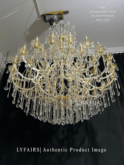Grand Imperial Crystal Palace Chandelier for Mansion/Hotel Lobby/Banquet Hall