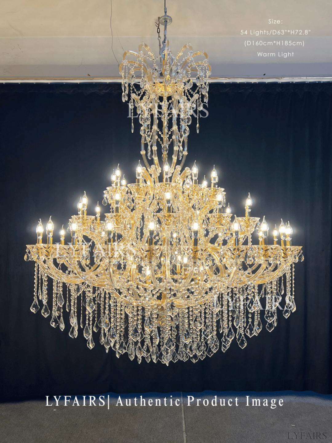 Grand Imperial Crystal Palace Chandelier for Mansion/Hotel Lobby/Banquet Hall