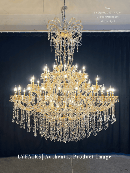 Grand Imperial Crystal Palace Chandelier for Mansion/Hotel Lobby/Banquet Hall