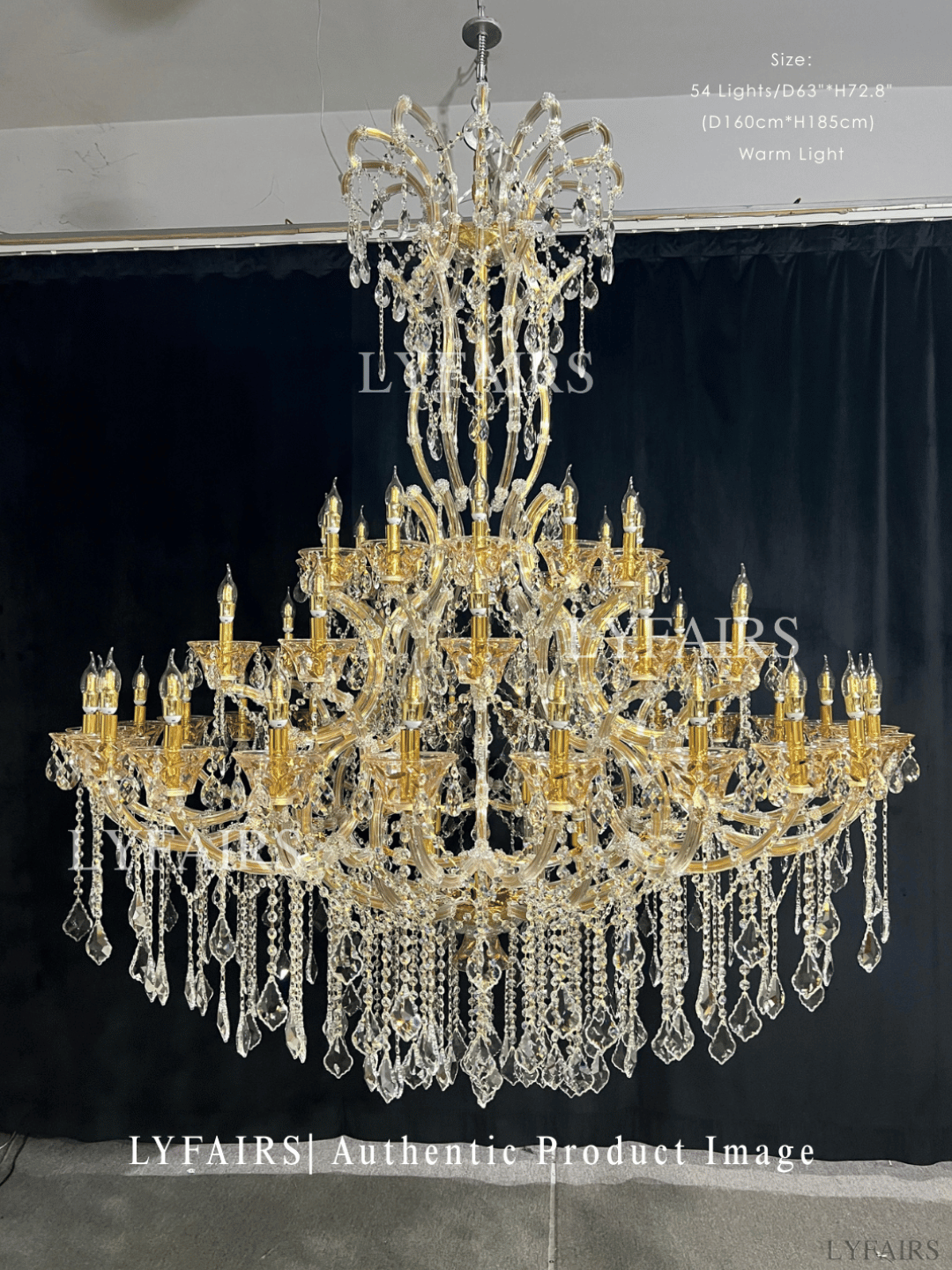 Grand Imperial Crystal Palace Chandelier for Mansion/Hotel Lobby/Banquet Hall