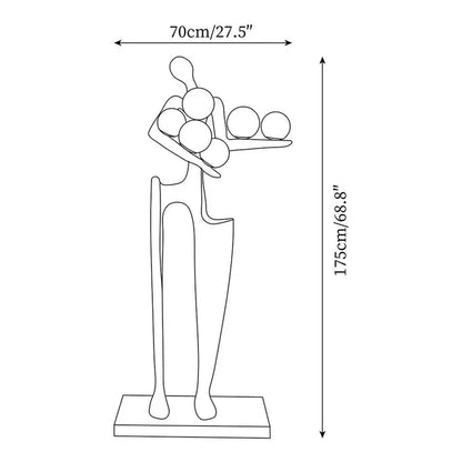 Greeter Irregular 6-Light Floor Lamp