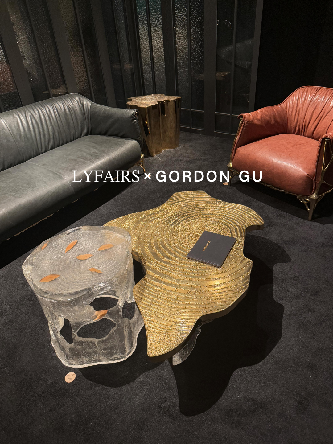 LYFAIRS x GORDON GU Tree Grain Side Table