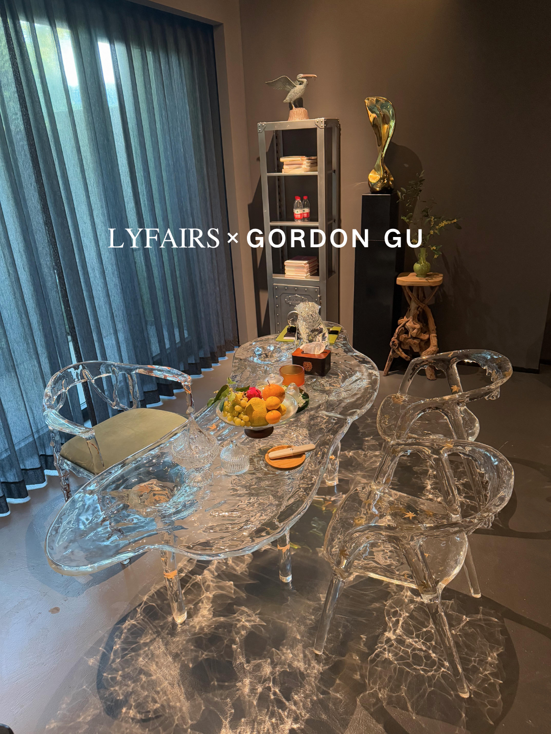 LYFAIRS x GORDON GU Dripping Water Chair (Maple leaves)