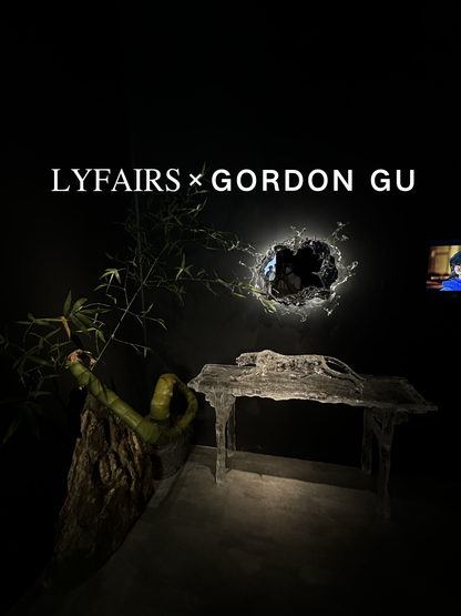 LYFAIRS x GORDON GU Cloud Scroll Console Table