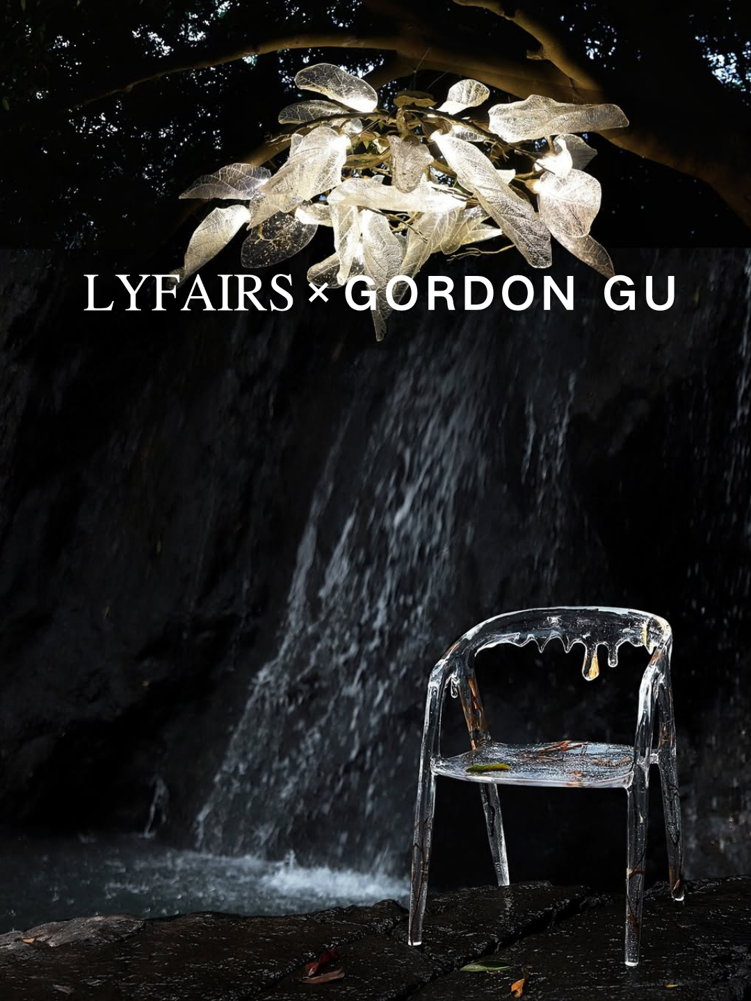 LYFAIRS x GORDON GU Dripping Water Chair (Maple leaves)