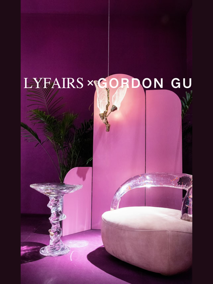 LYFAIRS x GORDON GU Ripple Artistic Side Table