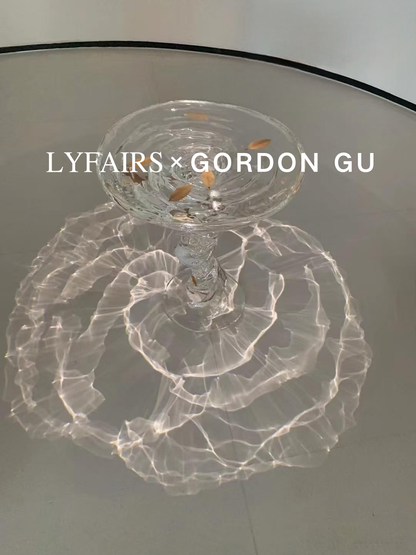 LYFAIRS x GORDON GU Ripple Artistic Side Table