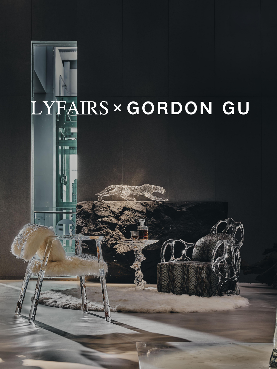LYFAIRS x GORDON GU Ripple Artistic Side Table
