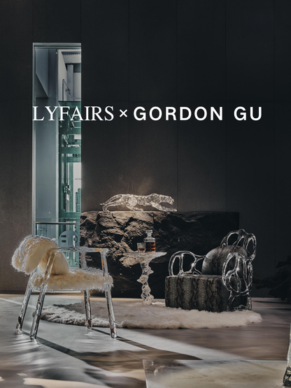 LYFAIRS x GORDON GU Ripple Artistic Side Table