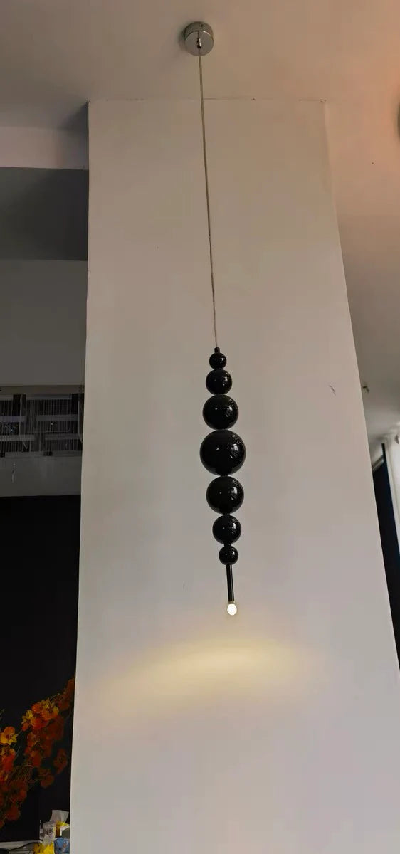 Modern Creative Black/Gold Cluster Glass Pendant Lamp