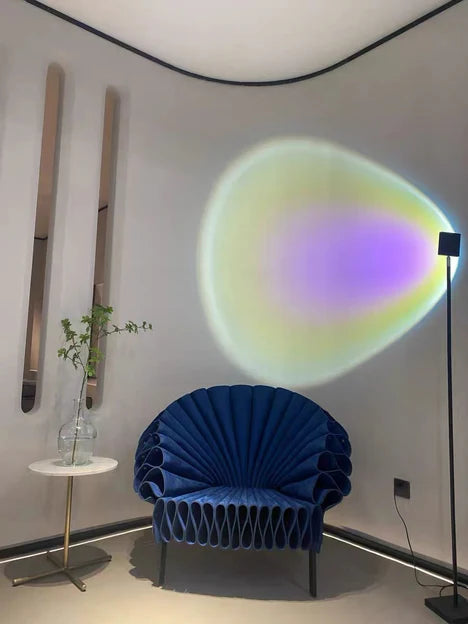 Scandinavian Minimalist Peacock Lounge Chair