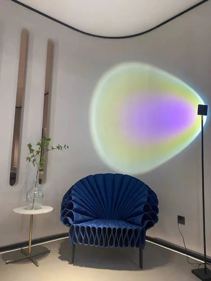 Scandinavian Minimalist Peacock Lounge Chair