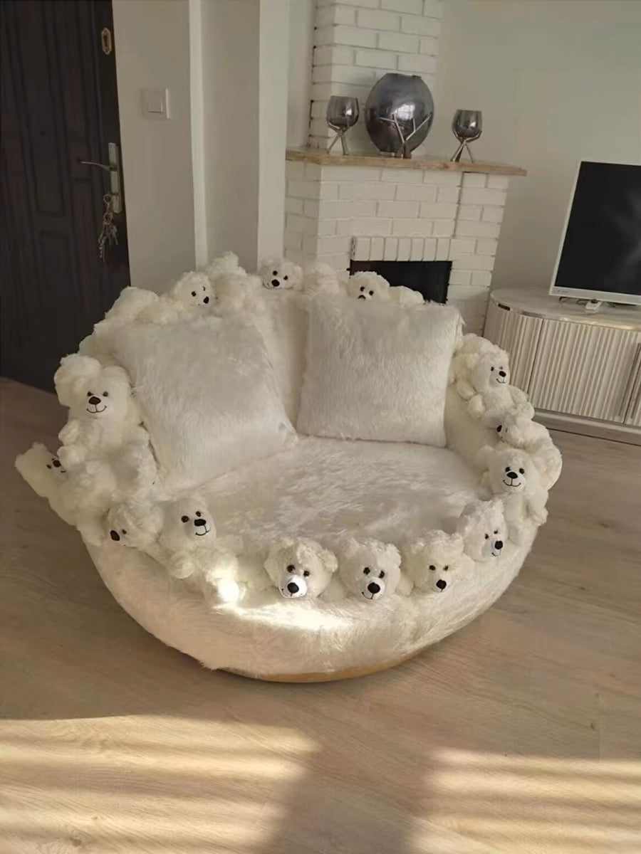 Adorable fauteuil ours