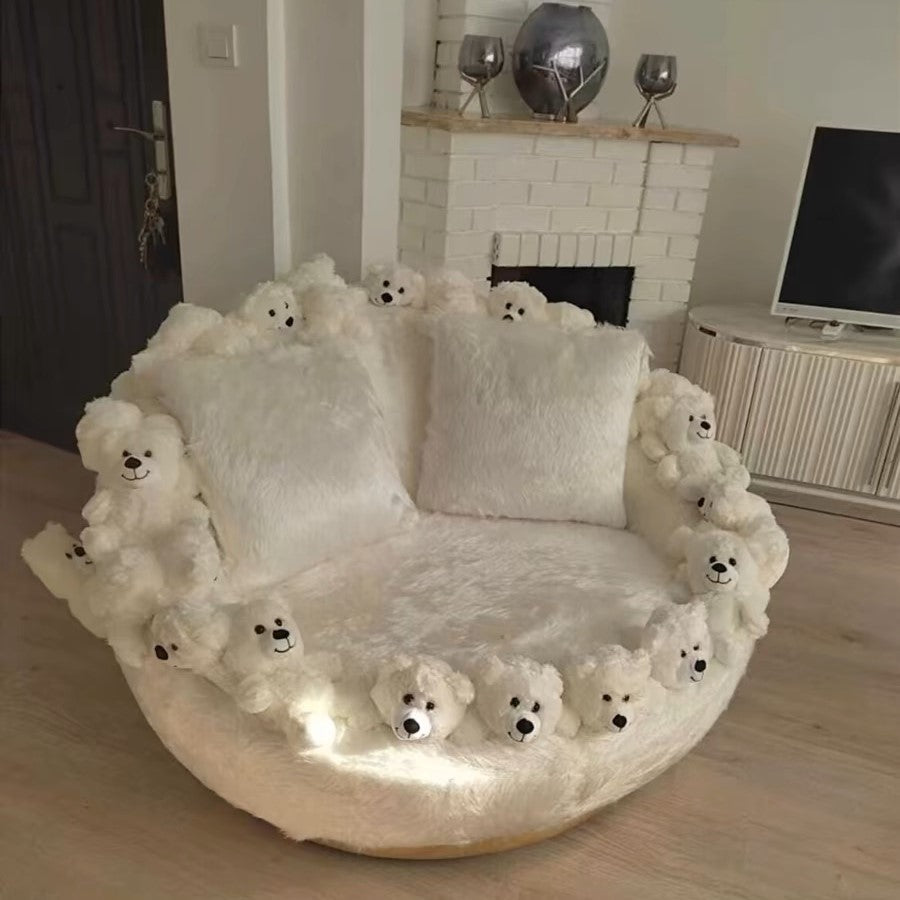 Adorable fauteuil ours
