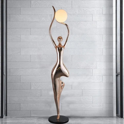 Tree Pose Yoga Floor Lamp