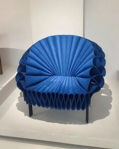 Scandinavian Minimalist Peacock Lounge Chair