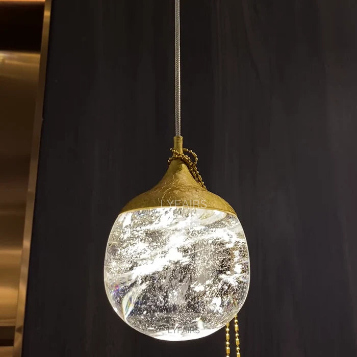 Modern Crystal Ball Pendant for Bedside/Dining Room/KItchen Island
