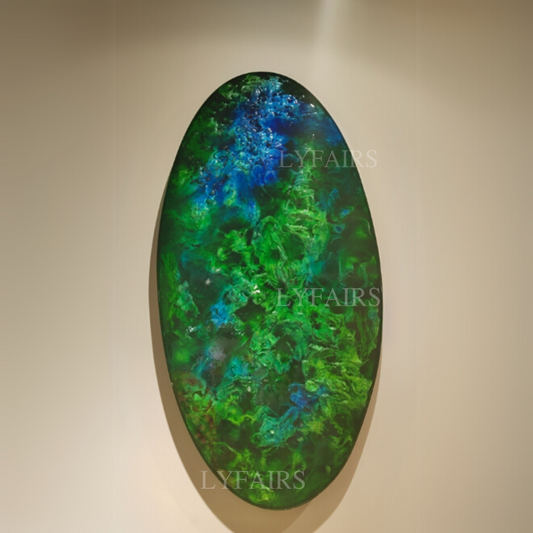 Sea Wonders Resin Elliptical Wall Mounted Decor