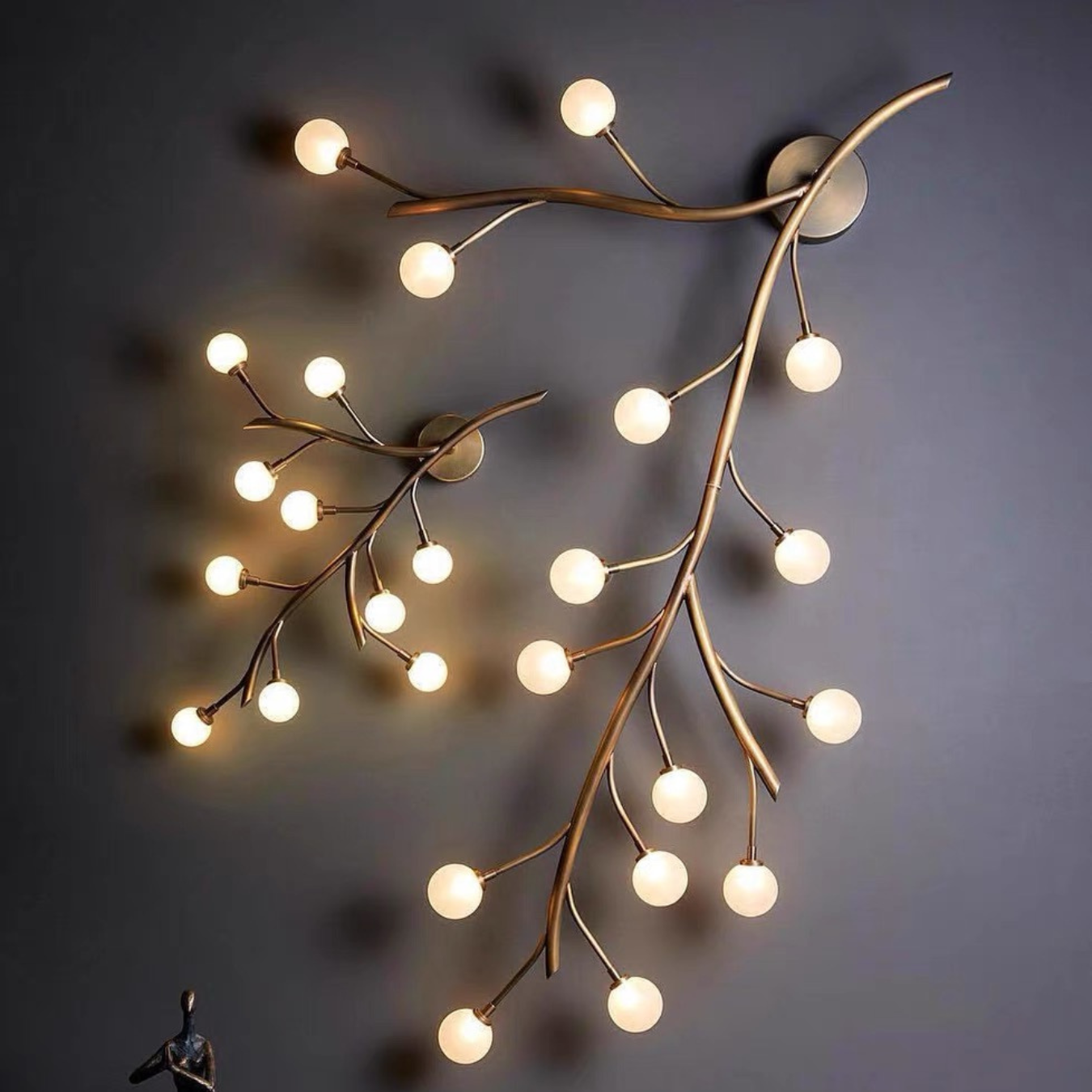 Modern Globe Glass Wall Lamp