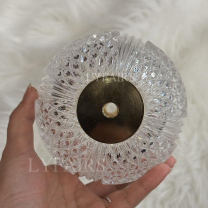 Lampadario moderno e creativo con collana di perle per soggiorno/scala/ingresso/ingresso
