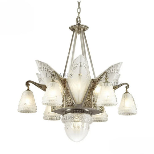 LYFAIRS x FH&Home Byzantine Glory Glass Chandelier