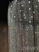 Luxury Waterfall Crystal Flush Mounted Chandelier for High Ceiling