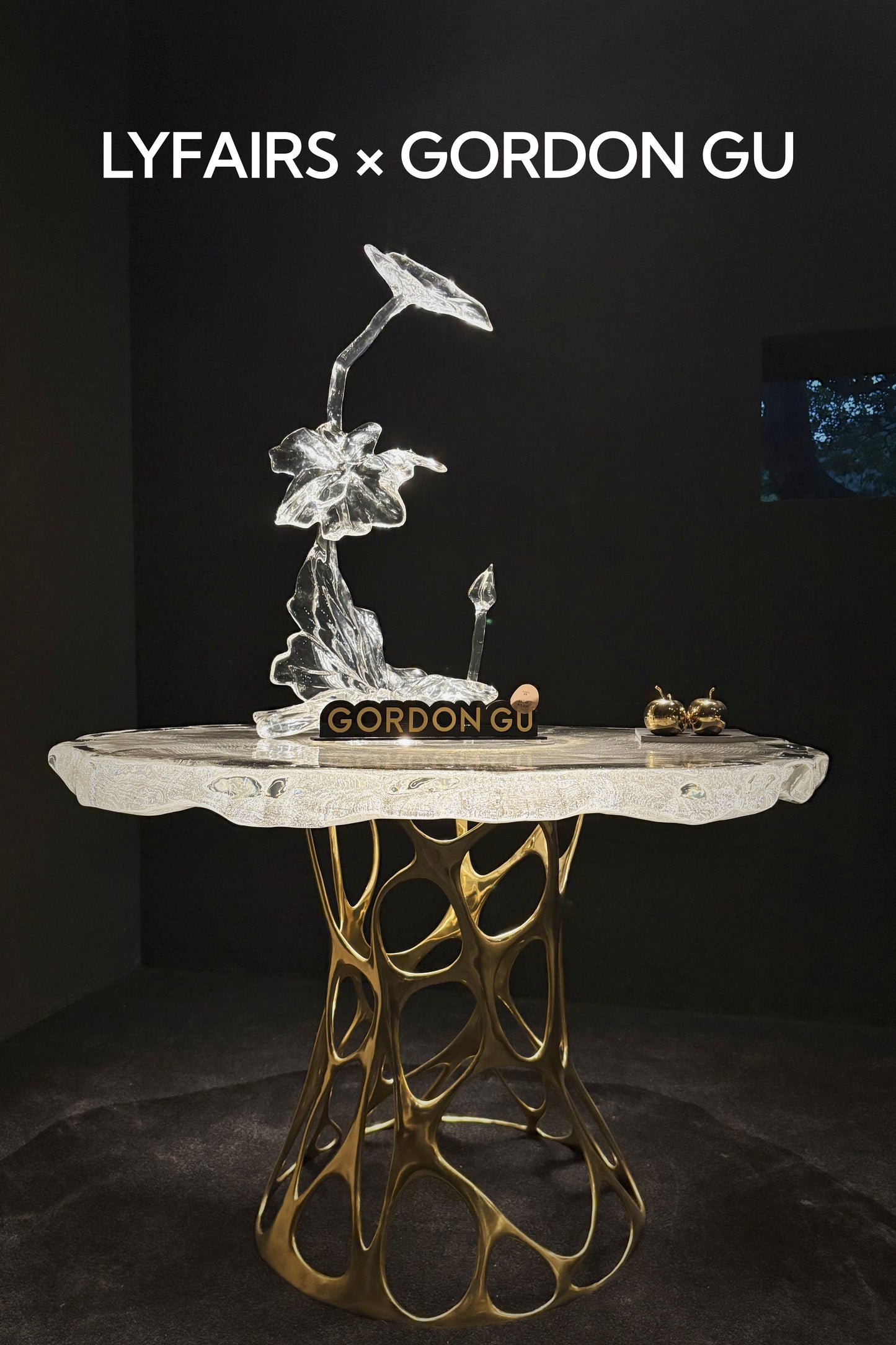 LYFAIRS x GORDON GU Tree Grain Round Table