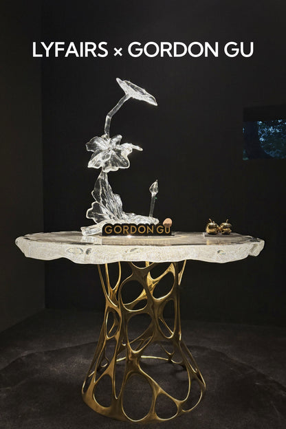 LYFAIRS x GORDON GU Tree Grain Round Table