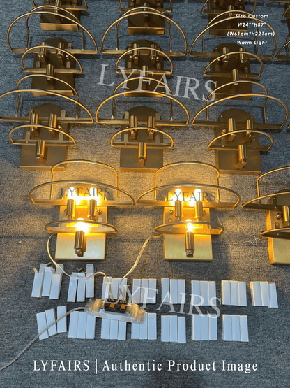 Contemporary Modular Glass Panel Decorative Screen