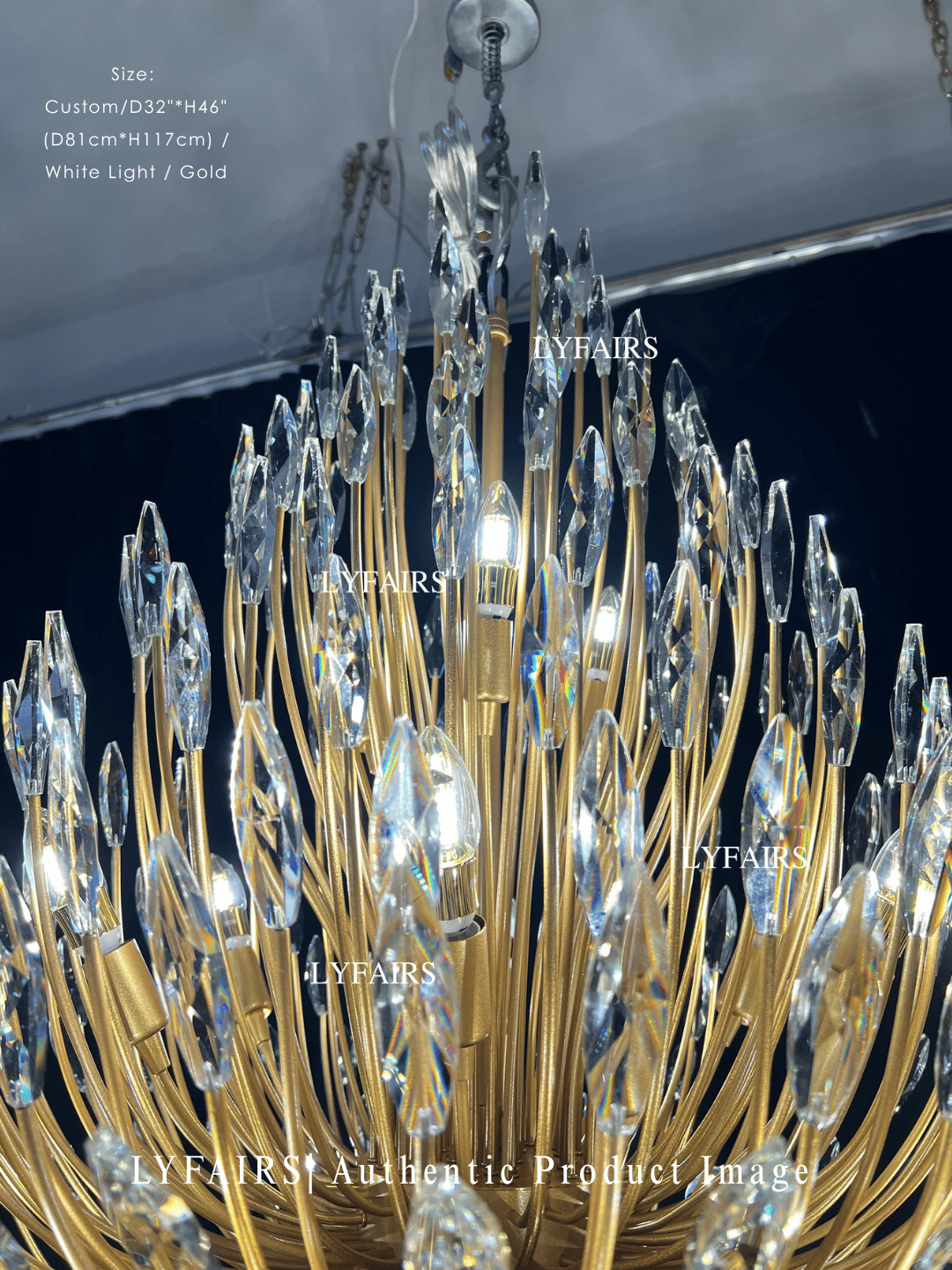 Lustre en cristal en forme de bouquet de fleurs, style art moderne, idéal pour un salon, une salle à manger ou un café.