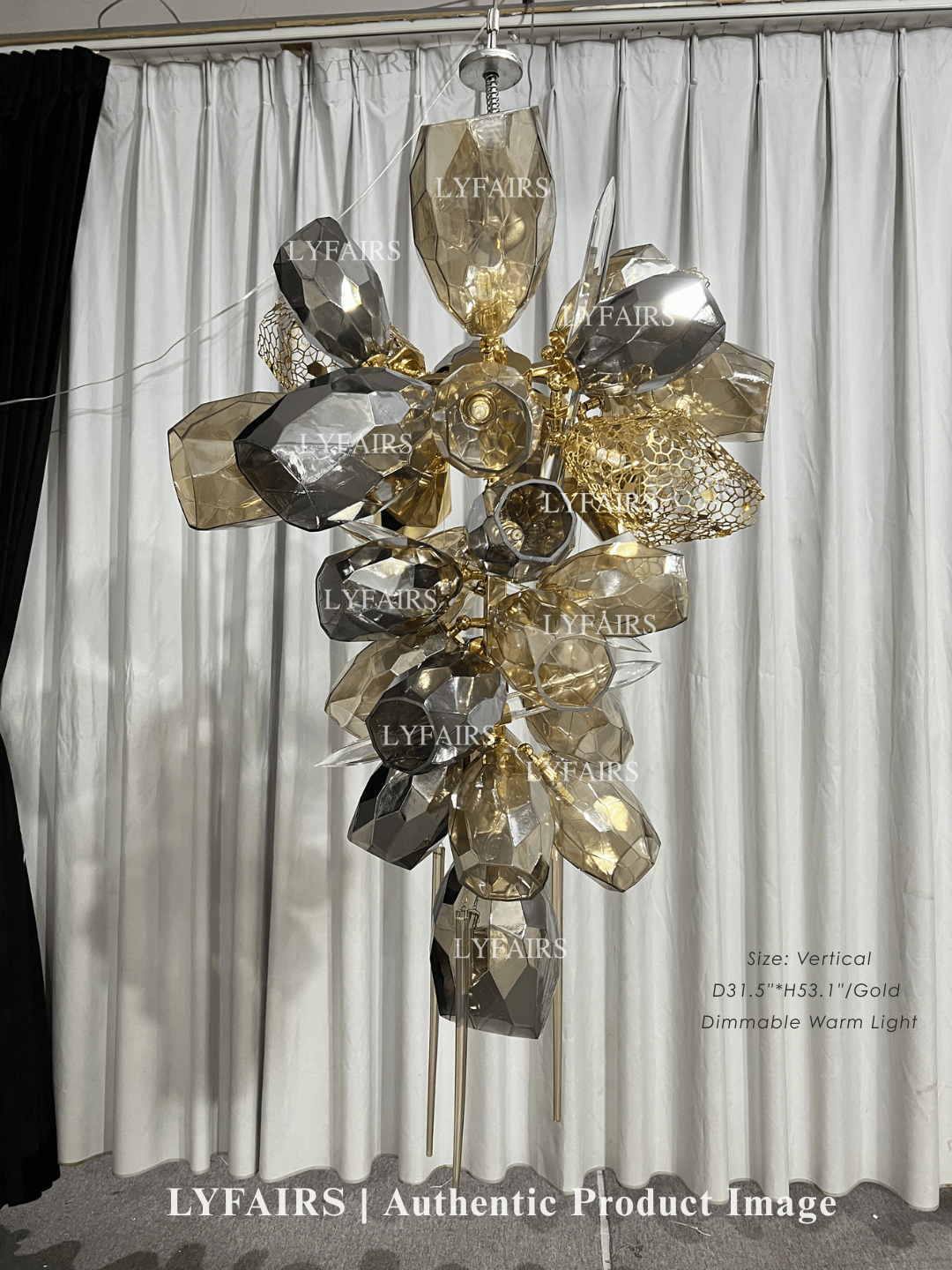 Lustre moderne en forme de verre à vin, luminaire de luxe italien pour salle à manger, salon, duplex, villa, restaurant