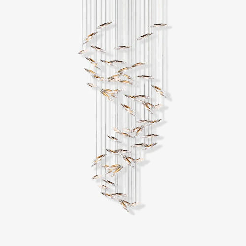 Modern Crystal Whispers LED Chandelier