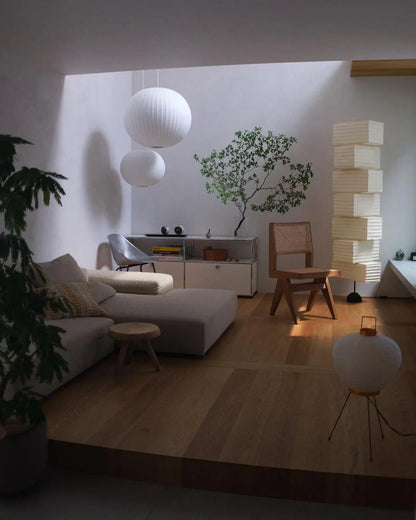 Modern Irregular Bubble Paper Pendant Lamp