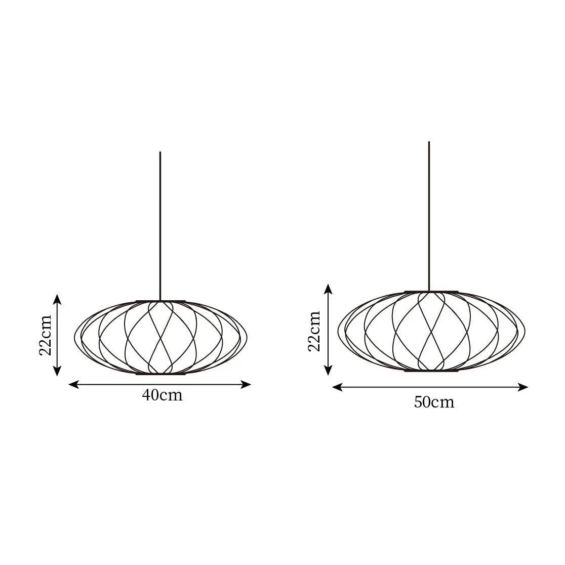 Modern Irregular Bubble Paper Pendant Lamp