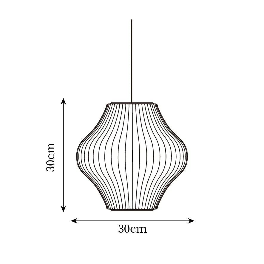Modern Irregular Bubble Paper Pendant Lamp