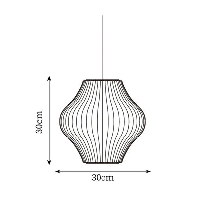 Modern Irregular Bubble Paper Pendant Lamp