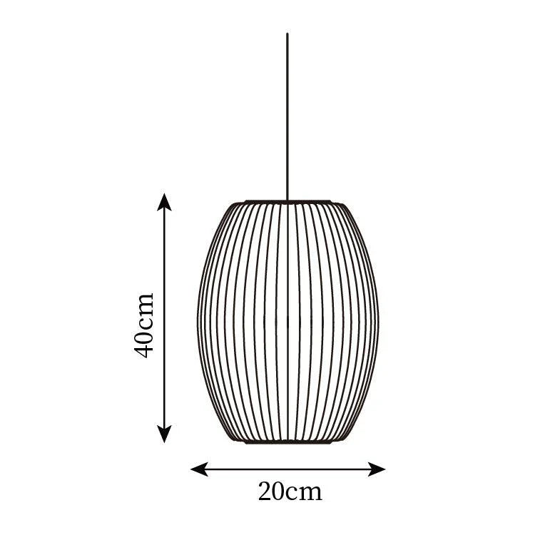 Modern Irregular Bubble Paper Pendant Lamp