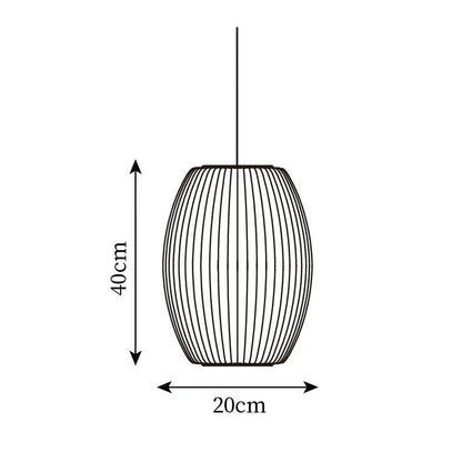 Modern Irregular Bubble Paper Pendant Lamp