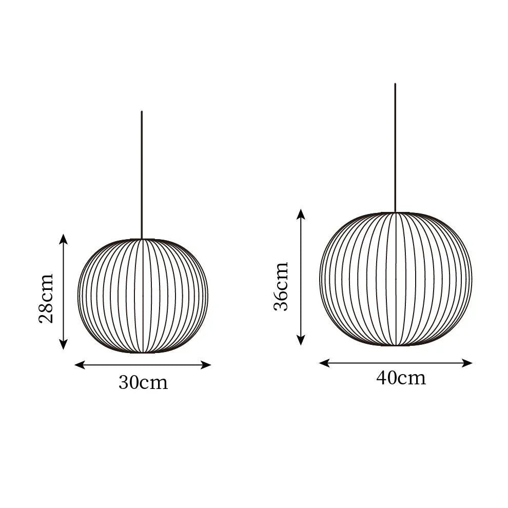 Modern Irregular Bubble Paper Pendant Lamp
