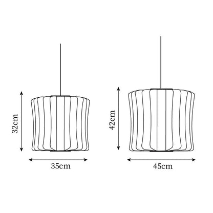 Modern Irregular Bubble Paper Pendant Lamp