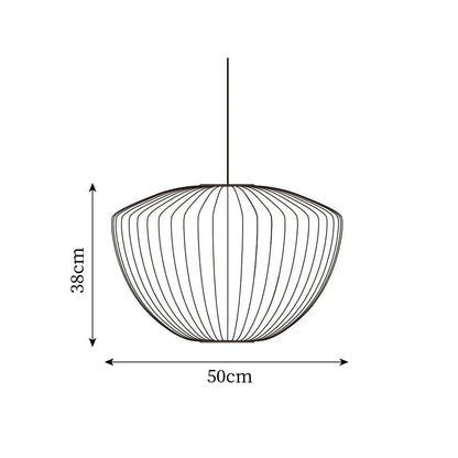 Modern Irregular Bubble Paper Pendant Lamp