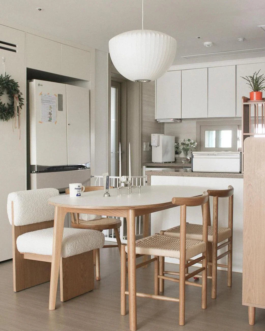 Modern Irregular Bubble Paper Pendant Lamp