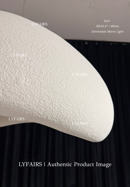 Nordic Minimalist Art Mushroom Cloud Pendant Light