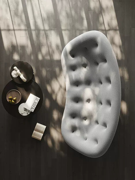 3/4 Seater Seashell Shaped Sofa with 3D Textile Material