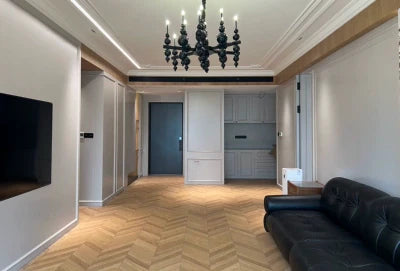 Minimalist Modern Creative Round/Linear Chandelier for Living/Dining Room