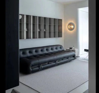 Classic Minimalism Steel Teeth Hippo Sofa
